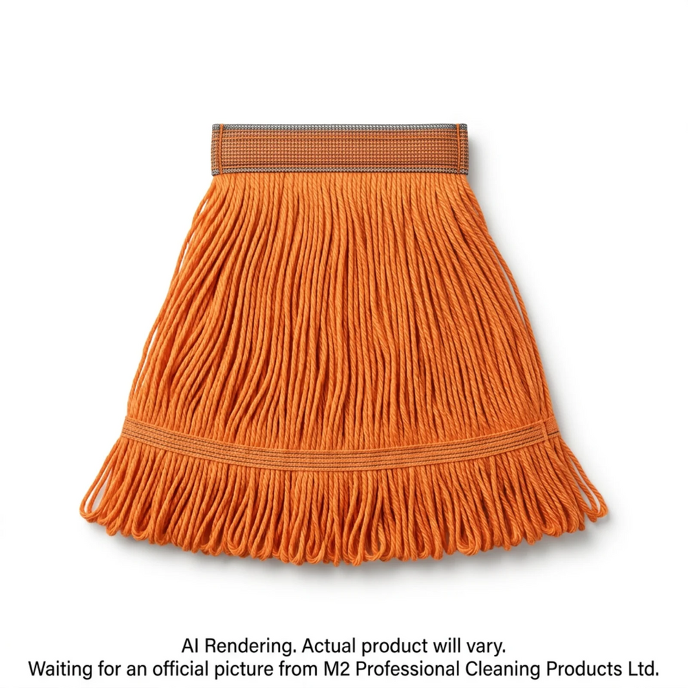 Swipe Cut-End mop 12oz/350g–NB Orange Bagged