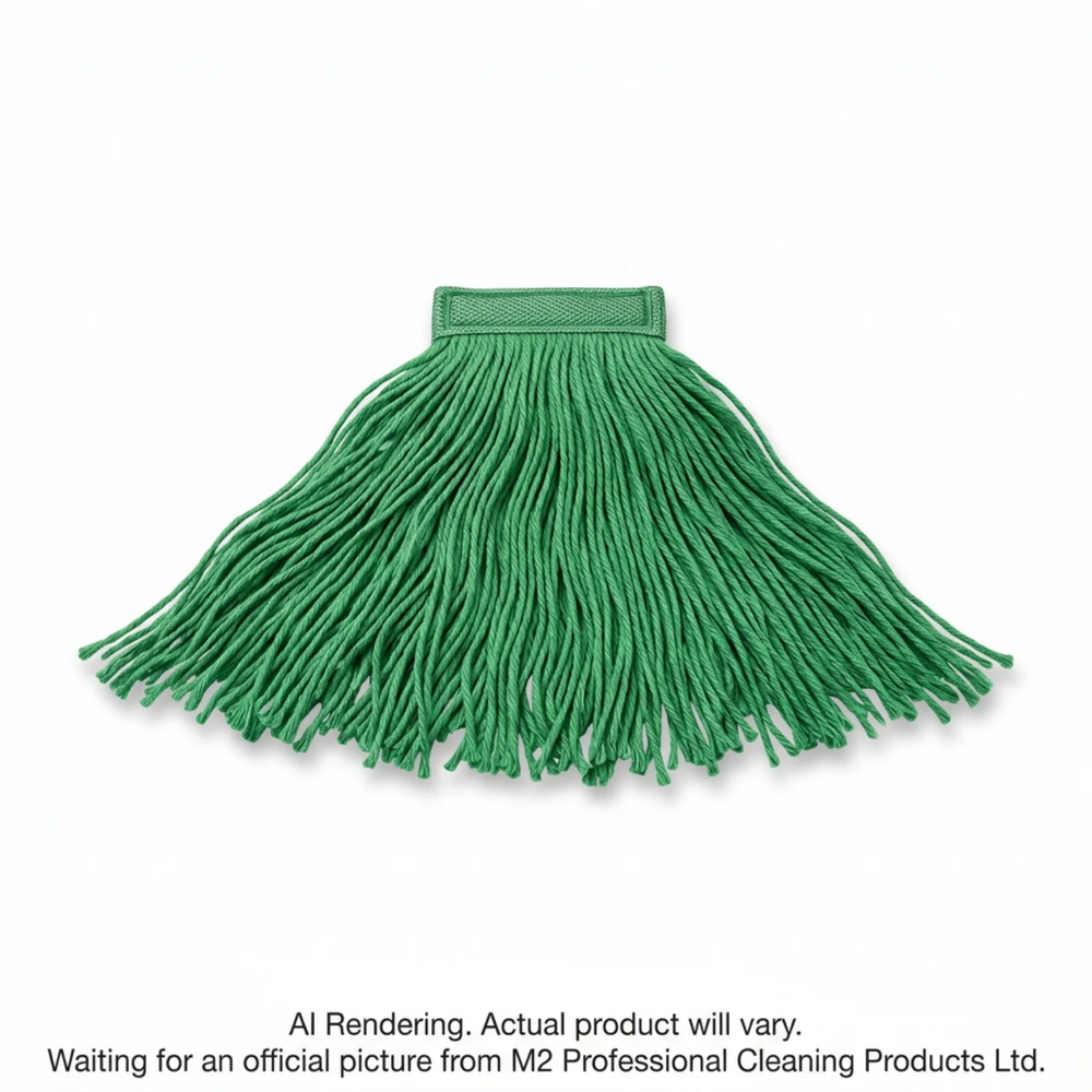 Swipe Cut-End mop 16oz/450g–NB Green FanTail NoBag