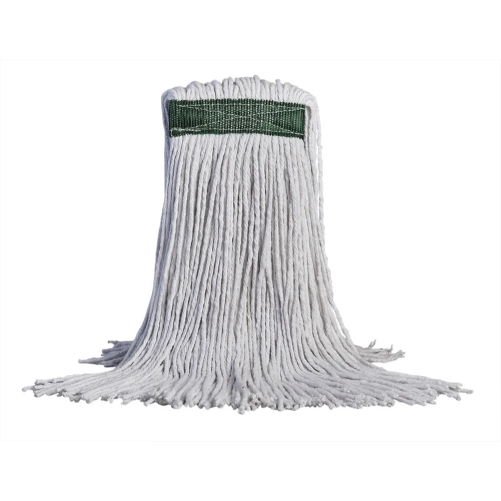 20oz Dura-Pro Cut-End Wet Mop - Narrow Band - White