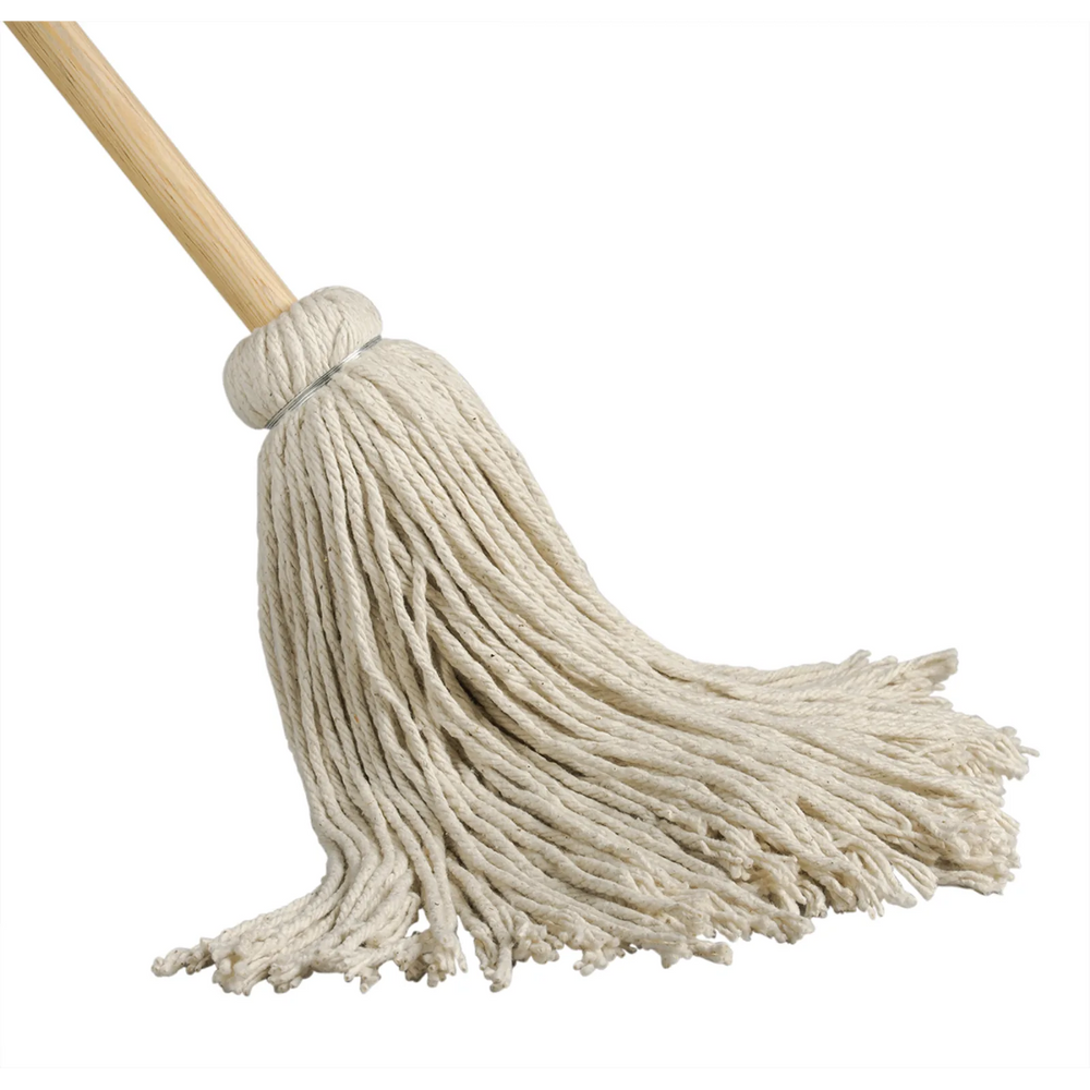 Cotton Yacht Mops 16oz/450g W/54" Wooden Handle