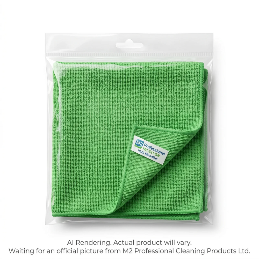 MicroCloth-Food/Kitchen, Common Areas(green)40x40cm/16"x16" 2/bag