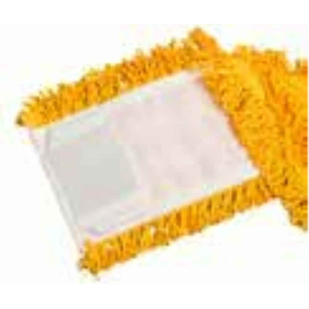 Flat Mop Looped MicroLoop fiber refill 40cm/16" Yellow w/T/Tabs