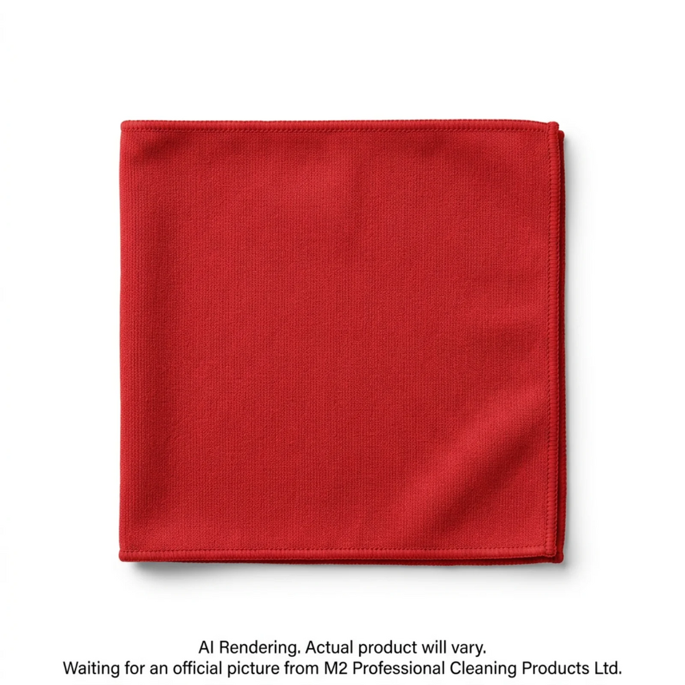 MicroCloth 35x35cm/14"x14" (240Gsm) Red