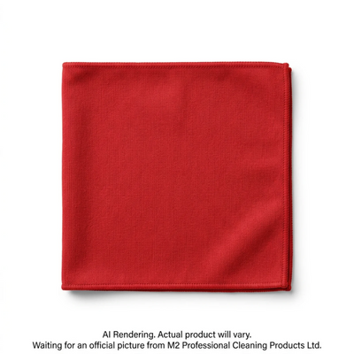 MicroCloth 35x35cm/14"x14" (240Gsm) Red