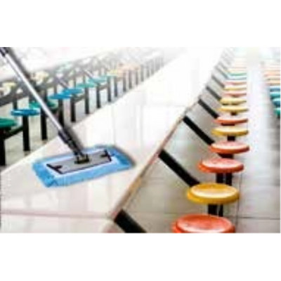 M2 Professional Table Top Cleaning Kit 10" Aluminum Frame, Microfiber Refill, Telescopic Handle (WWK-7450-BL)
