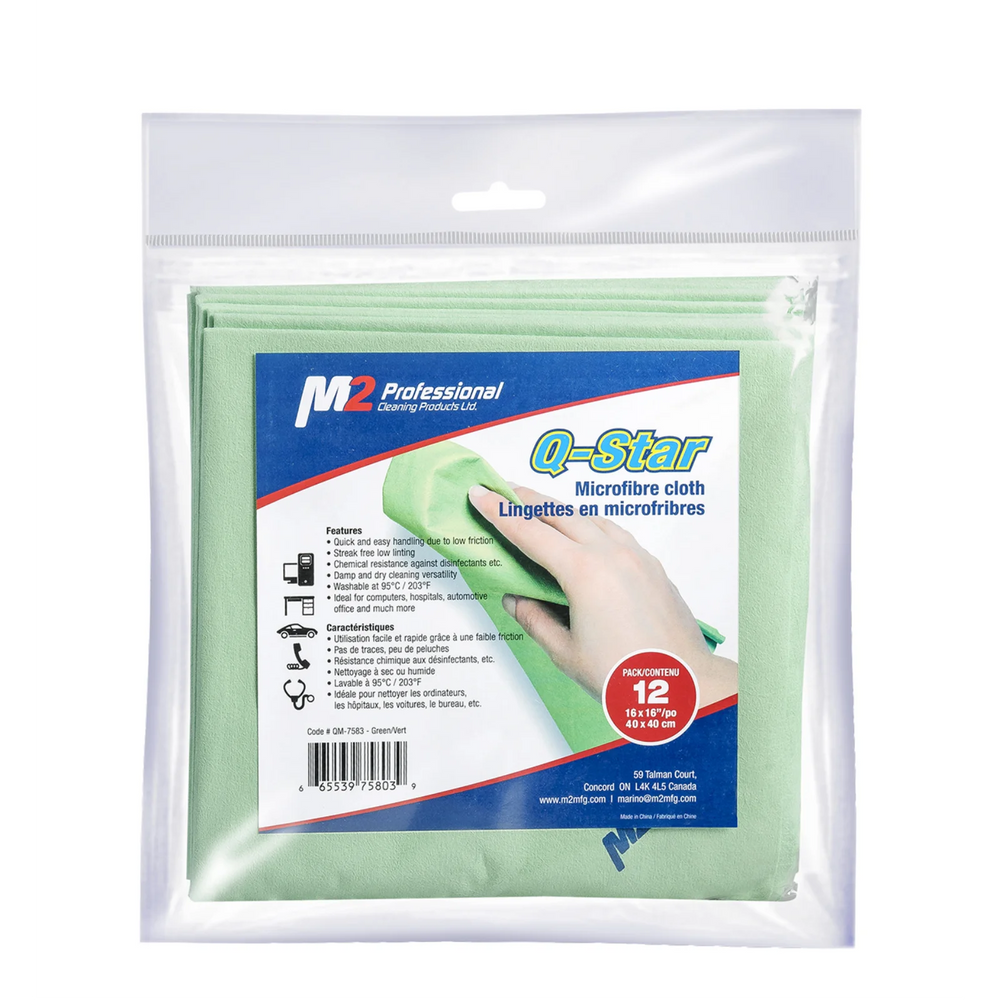 Q-Star Microfiber Cloth-Green