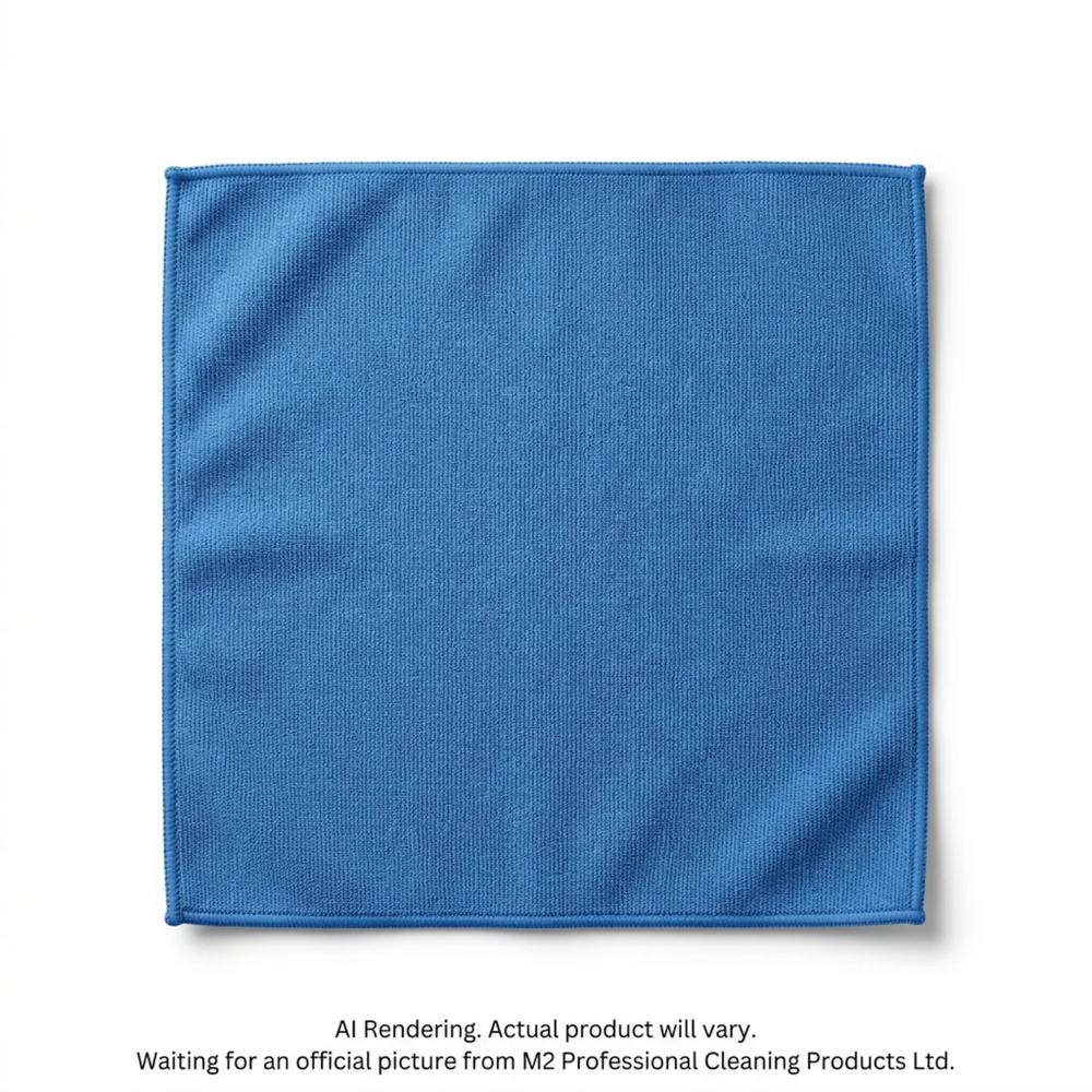 Sani-Pro Microfiber Cloths 40x40cm/16"x16"(300Gsm) Blue
