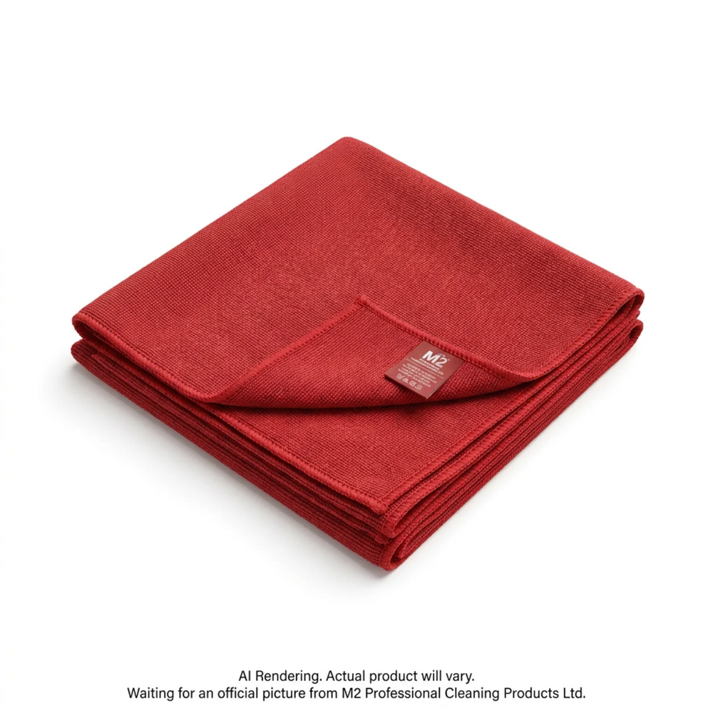MicroCloth-Toilets/Bathrooms(red)40x40cm/16"x16" 2/bag