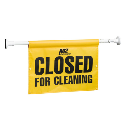 Hanging Door sign “Closed for Cleaning” – Eng./ French
