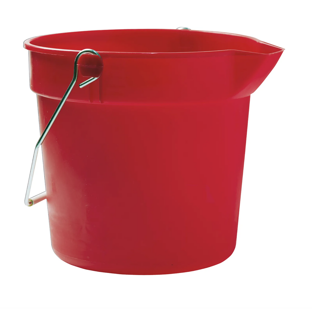 10qt Heavy Duty Pail Red