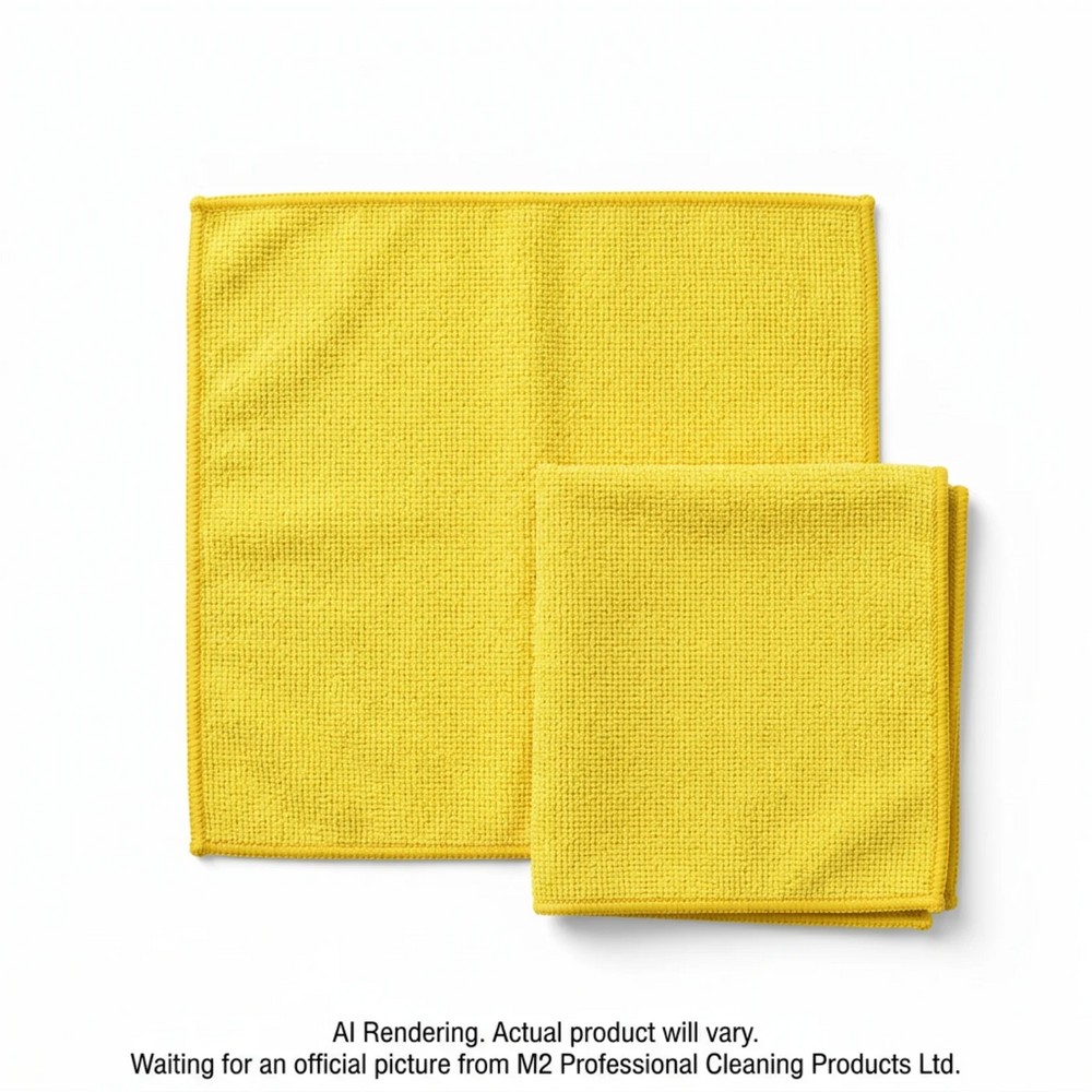 MicroCloth-Bath Tile/walls(yellow)35x35cm/14"x14" 2/bag