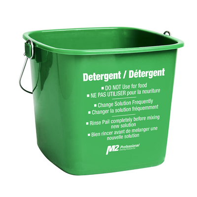 Pail Cleaning Green 6qrt Pail -Detergent