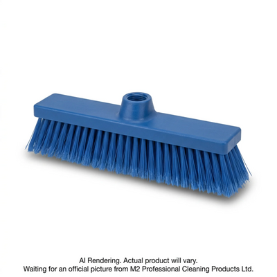 Pluto Lrg Indoor Flat Mag Broom Blue Head Only