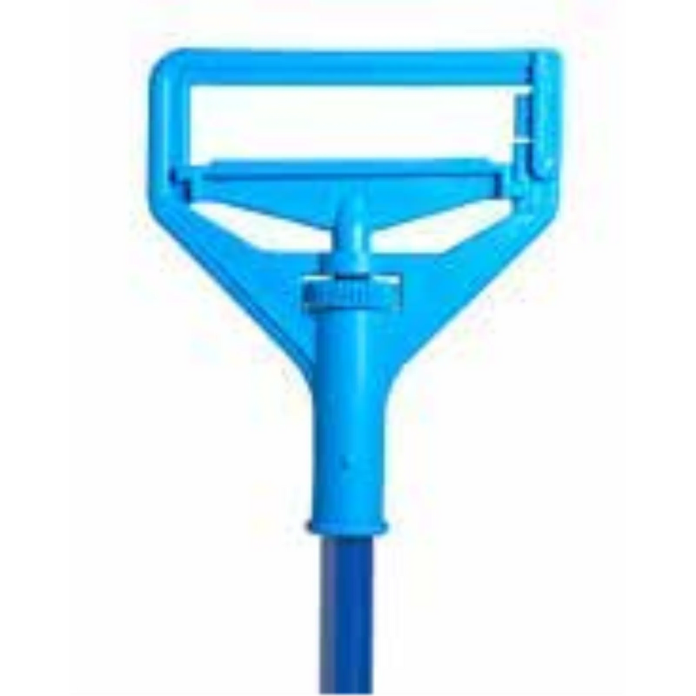 60" Side Change Mop handle- FiberGlass- Blue