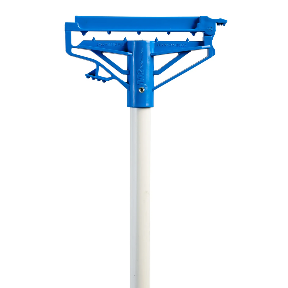 60" StepNGo Mop Handle -Fiberglass -White