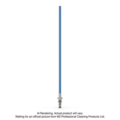 60" Clipper Dust Mop Handle - Fiberglass - Blue