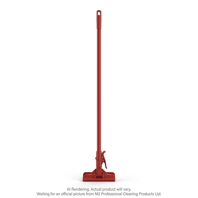 M2 Professional 54" Snap 2 Go Mop Handle - Fiberglass Red (HW-8054F-RD)