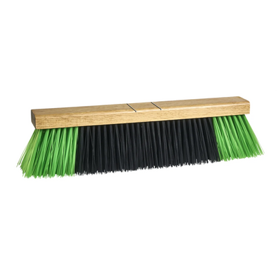 M2 Professional 18 Stiff PVC Fill Push Broom Unassembled (PB-700-GB18-UNA)