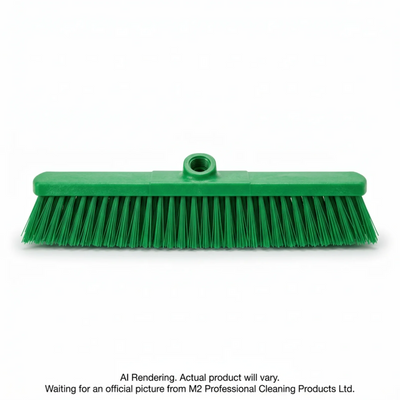 M2 Professional Foodservice Push Broom 24/60cm Green (PB-FS24-GN)