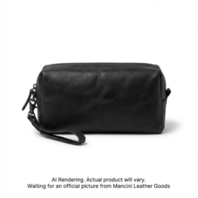 Mancini Buffalo Collection Toiletry Kit (99-54200-BLACK)