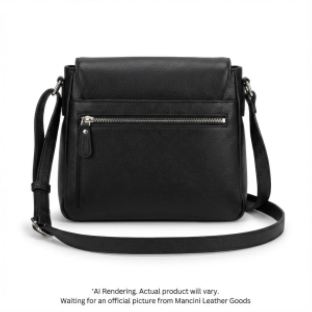 Pebbled Charlotte crossbody organizer handbag