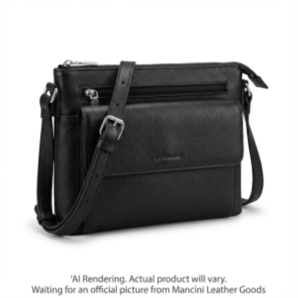Pebble Trish Crossbody Handbag With Organizer