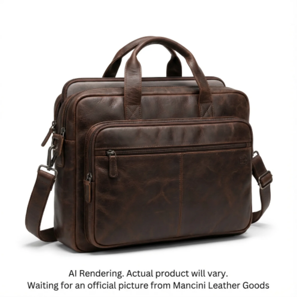 Double Compartment Briefcase
