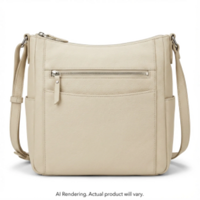Mancini June Crossbody Handbag (HBP1081-BONE)