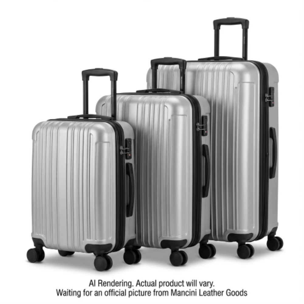 Perth Collection ABS Luggage Set