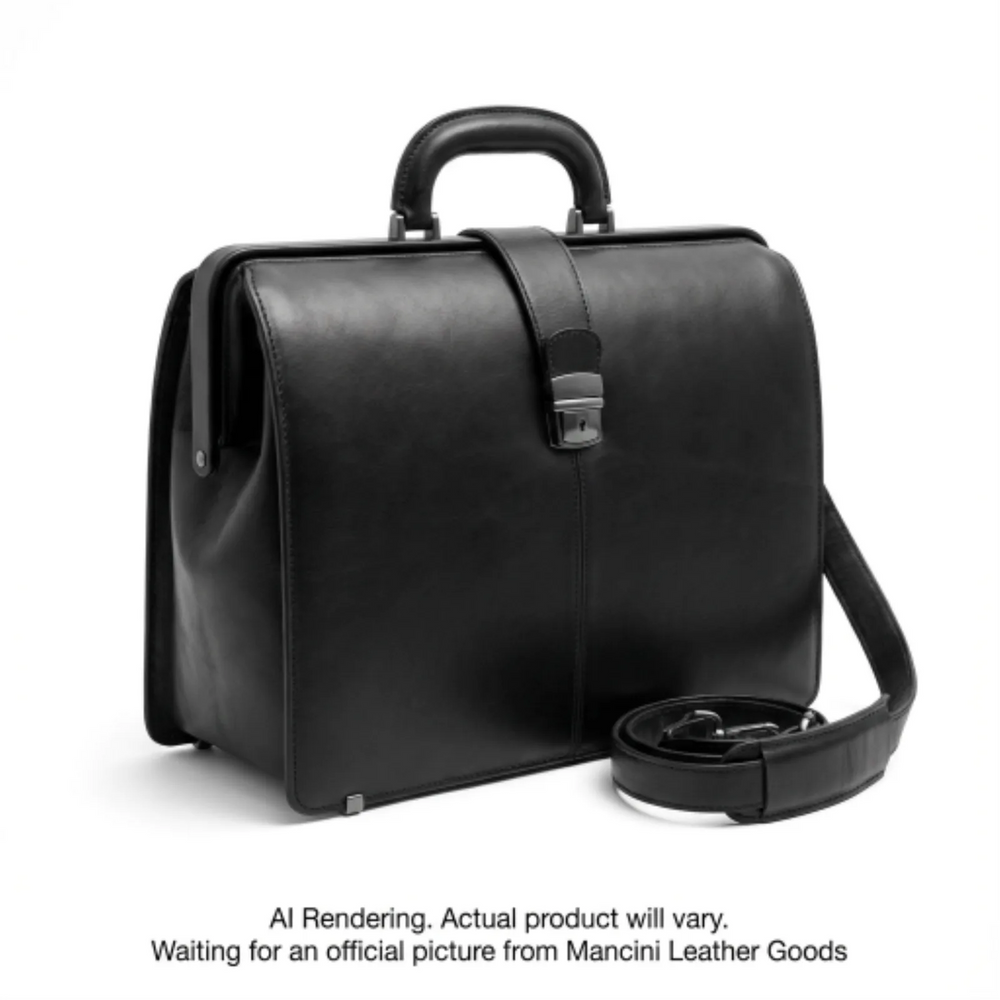 Buffalo Luxurious Litigator Briefcase Pocket for 17.3” Laptop