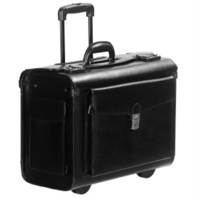 Mancini Wheeled Catalog Case Black (90459-BLACK)