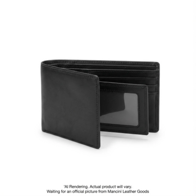 Mancini Casablanca RFID Billfold Passcase (8700851-BLACK)
