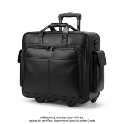 Mancini Deluxe Wheeled Catalog Case (95-6459-BLACK)