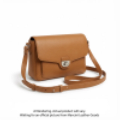 Mancini Pebbled Isabella Crossbody Handbag (HBP1085-CAMEL)