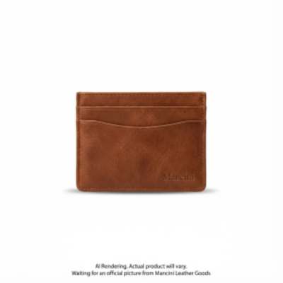 Mancini Bellagio Slim RFID Card Case (2020111-COGNAC)