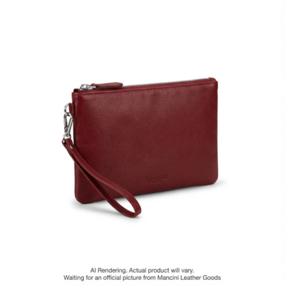 Mancini Casablanca Wristlet (8700206-RED)