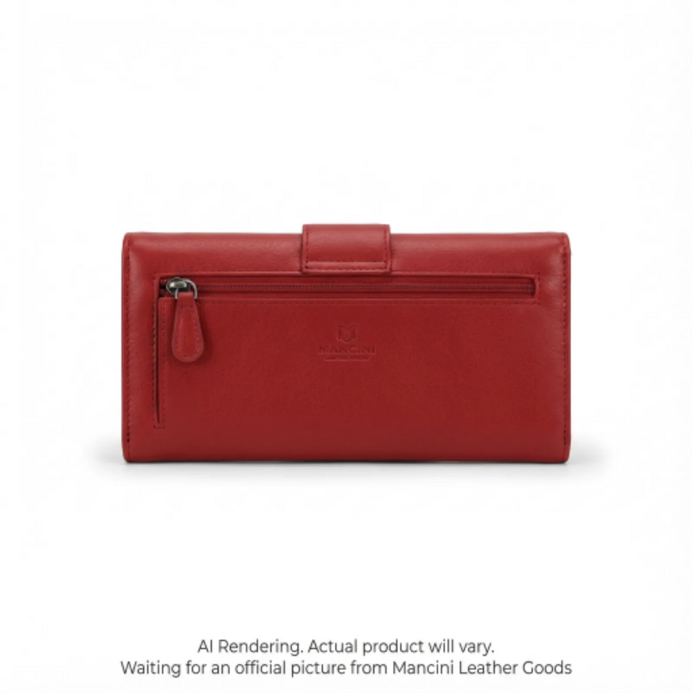 Equestrian2 Ladies’ RFID Secure Clutch Wallet