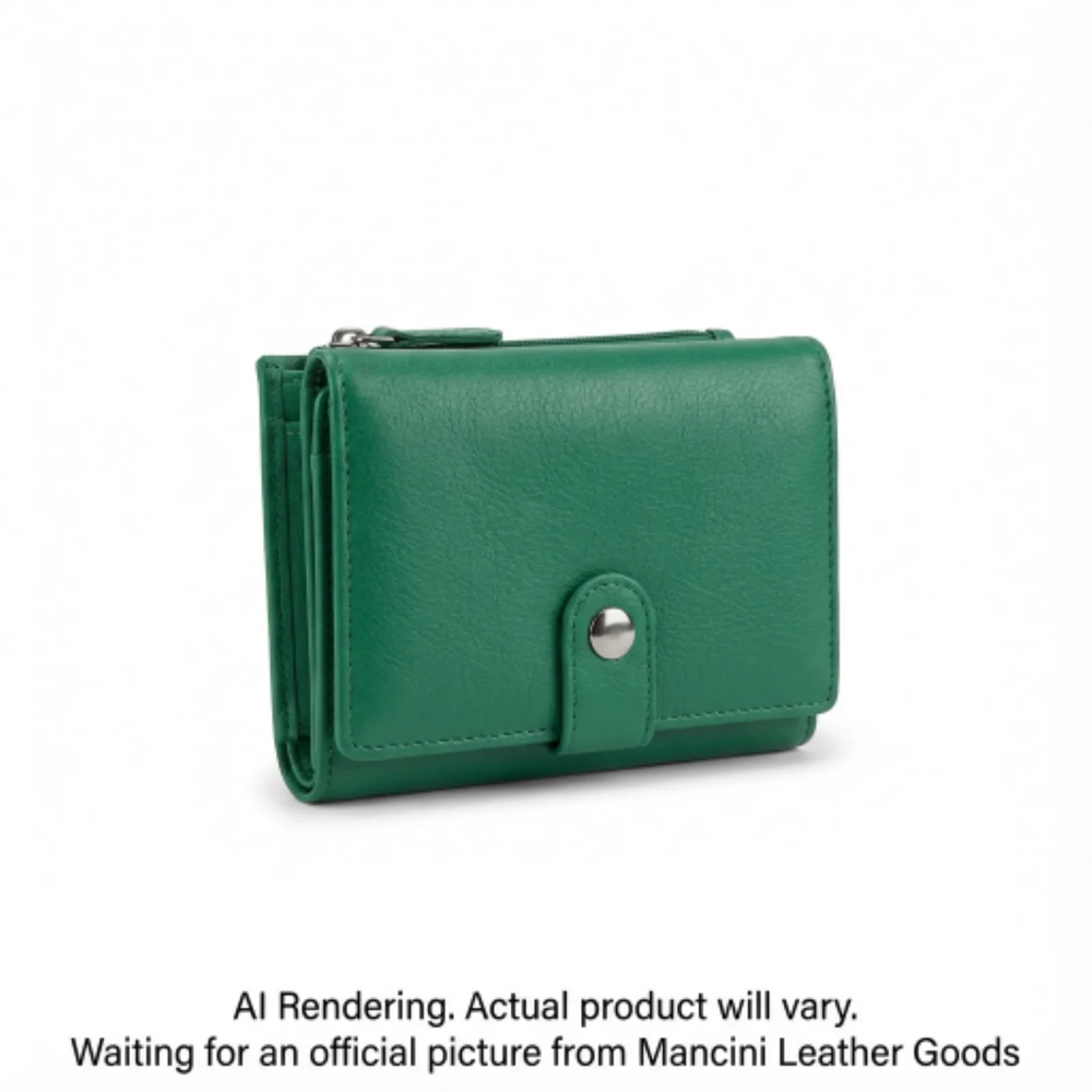 South Beach RFID Secure Medium Clutch Wallet