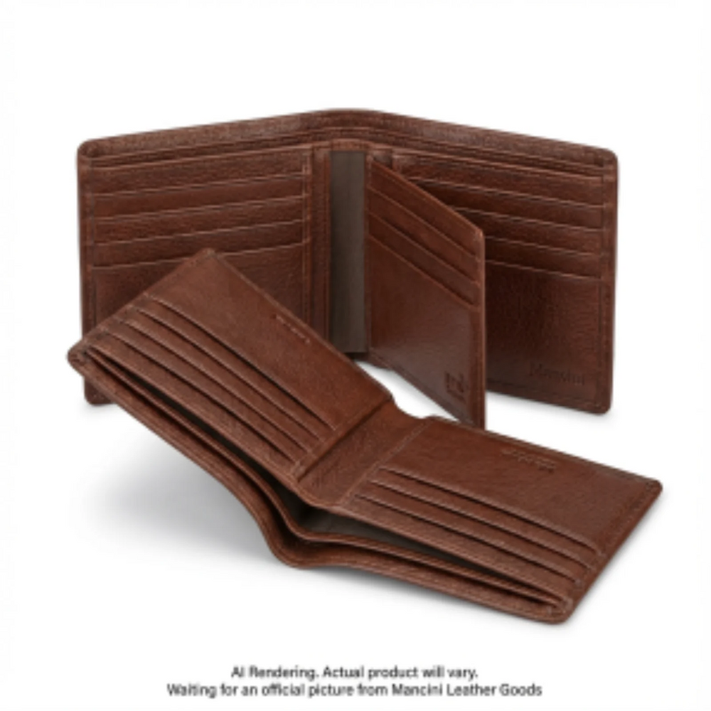 Fifth Avenue RFID Secure Center Wing Billfold