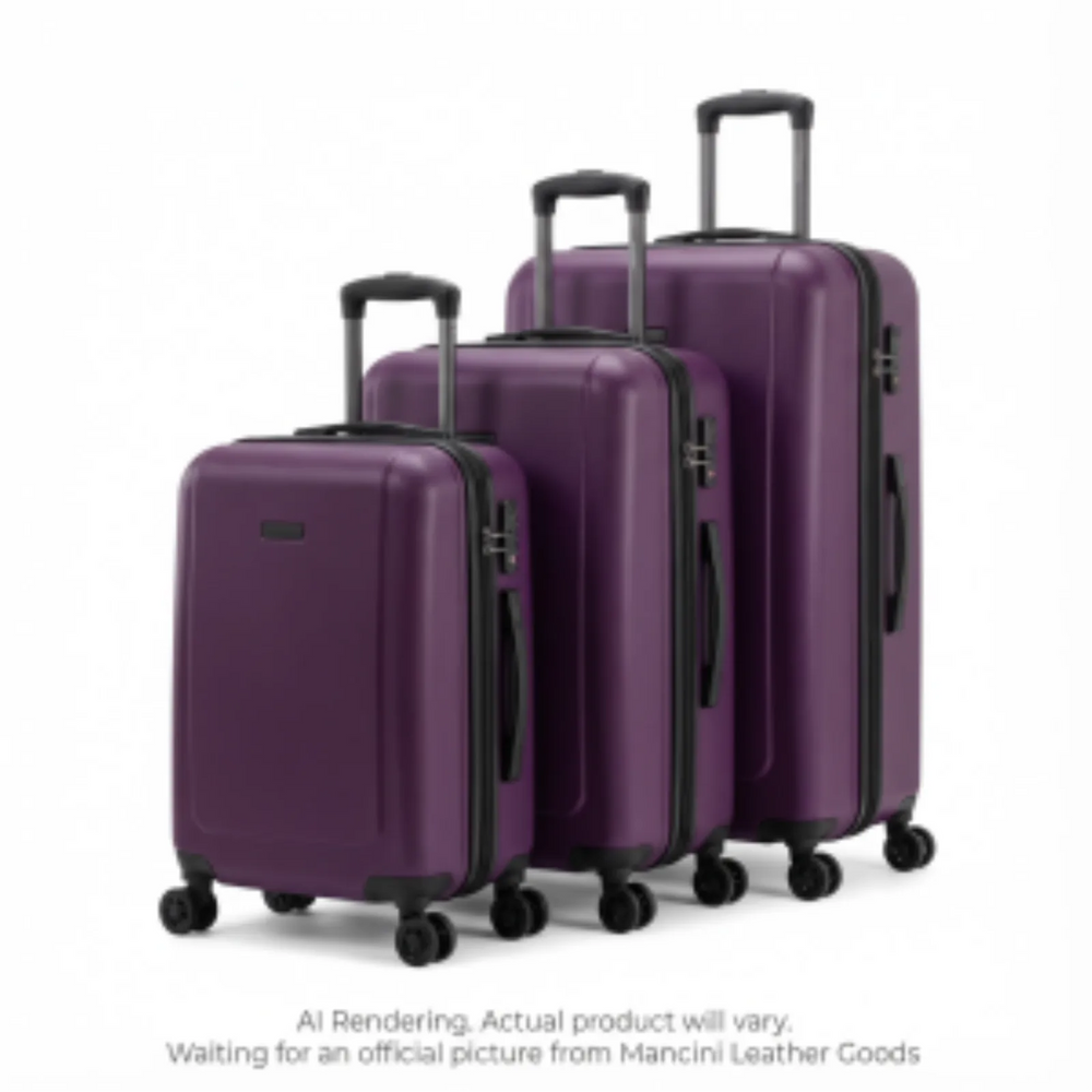 Perth Collection ABS Luggage Set