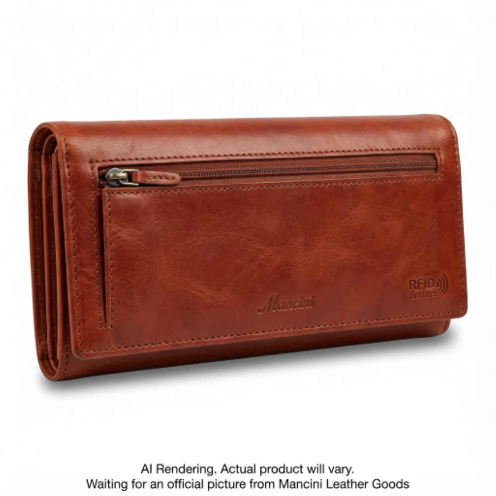 Pelle D’oro RFID Secure Quad fold Wallet