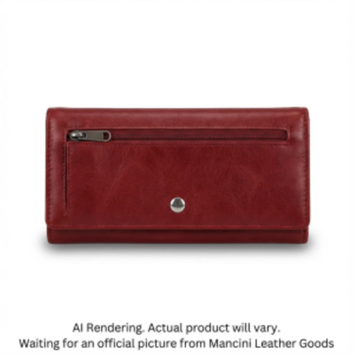Mancini Deluxe Passport Wallet Chili Pepper (52296-CHILI-PEPPER)