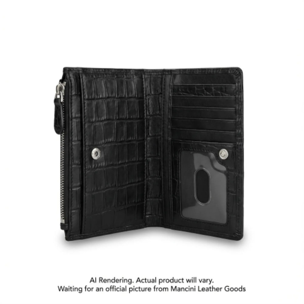 Croco2 Women’s Card Case with Enhanced RFID Protection