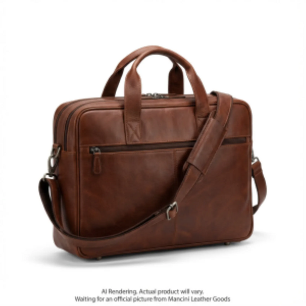 Triple Compartment Briefcase
