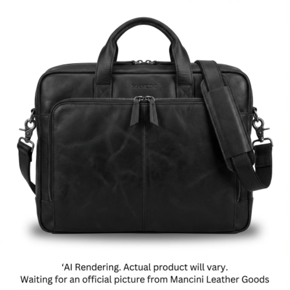 Buffalo Triple Compartment Briefcase for 15.6” Laptop / Tablet