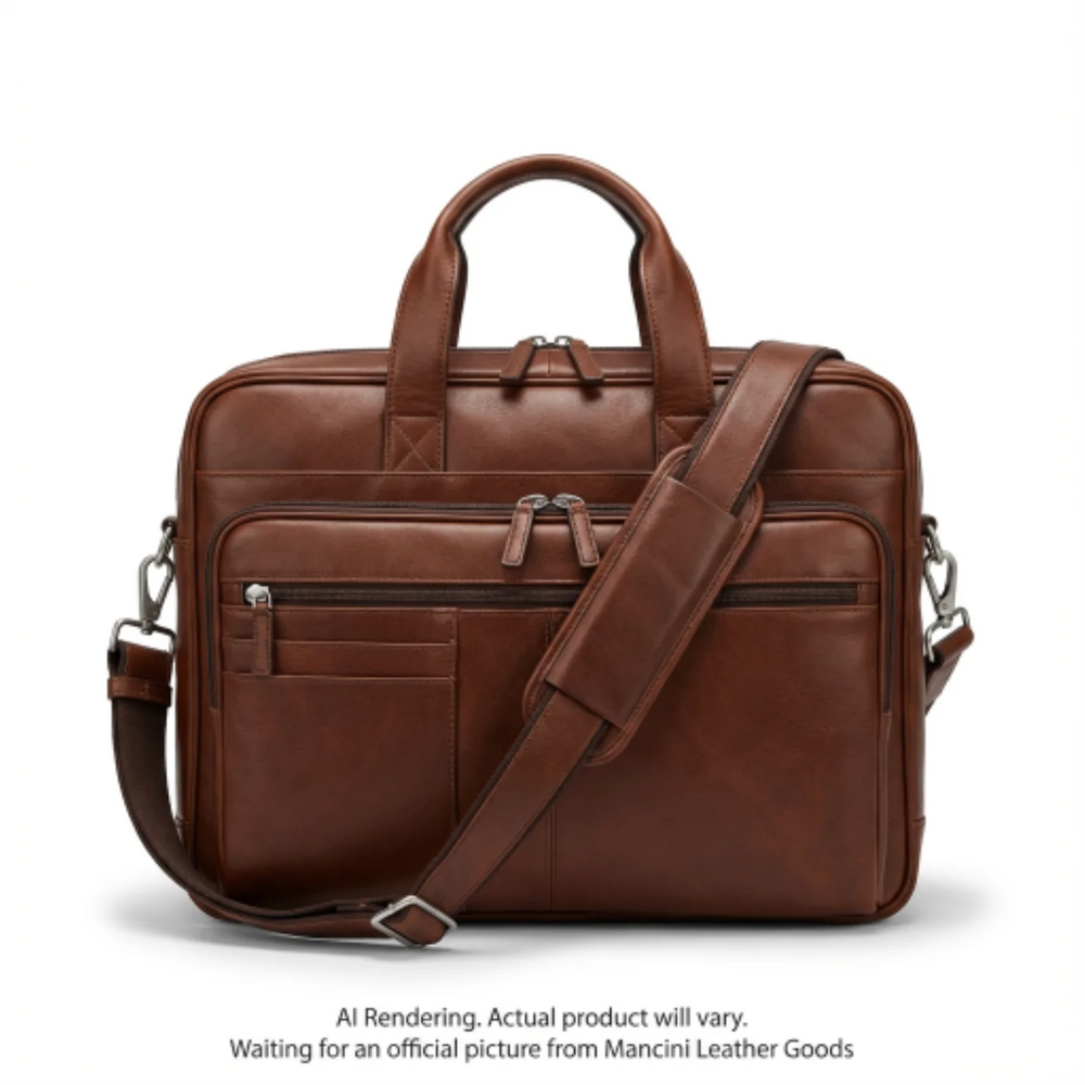 Double Compartment Briefcase