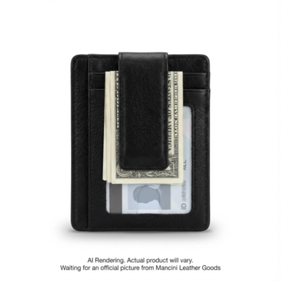 Mancini Deluxe RFID Bill Clip (2020137-BLACK)