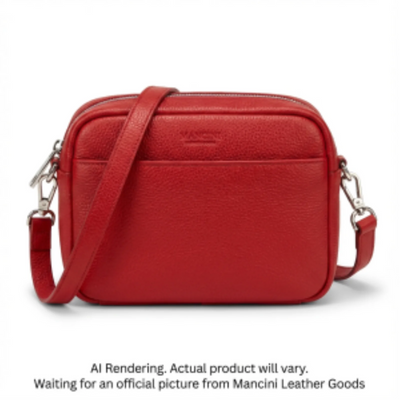 Mancini HBP1067 Red Crossbody Bag (HBP1067-RED)