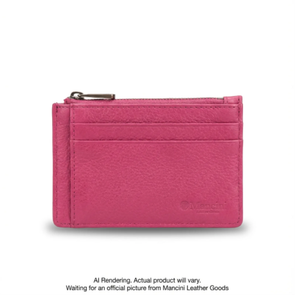 South Beach RFID Secure Card Case and Coin Pocket