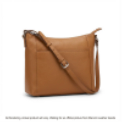 Mancini Pebbled Katherine Shoulder Bag Camel (HBP1053-CAMEL)